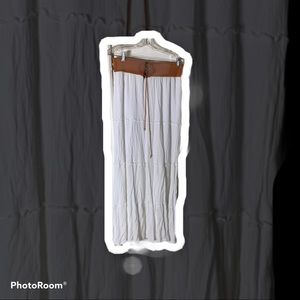 4 for $20 / Boho White Skirt
